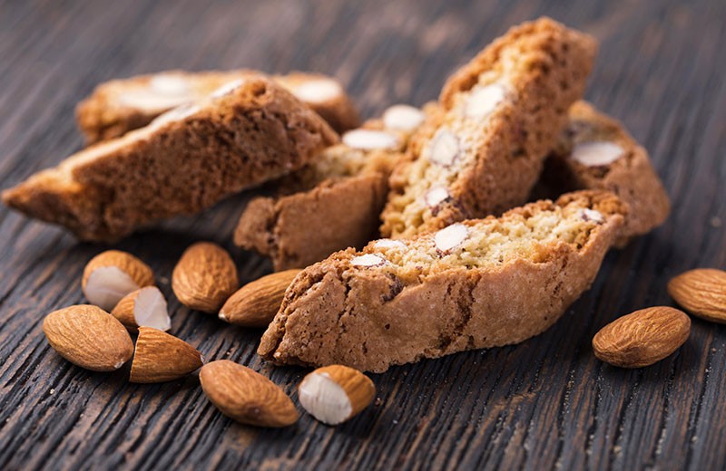 Biscotti aux amandes Recette
