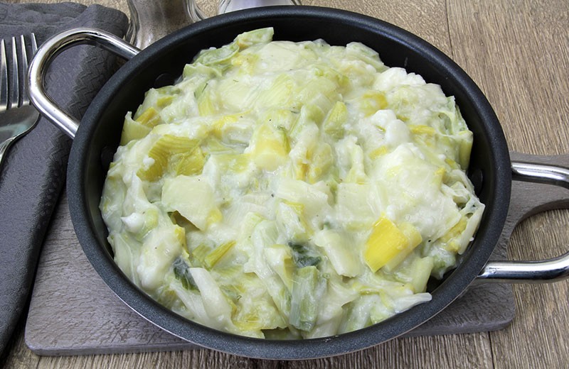 Fondue de poireaux Recette