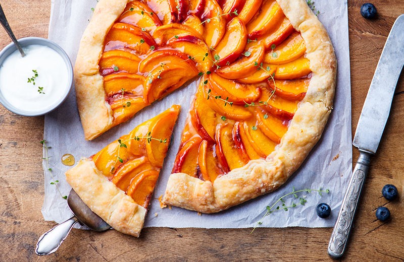 Tarte Aux Peches Recette
